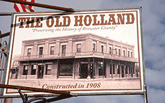 Click Here to go to the Old Holland Hotel website.